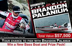 Bassmaster Fish With Brandon Palaniuk $57