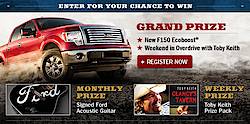Toby Keith Live In Overdrive Sweepstakes