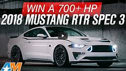 2018 RTR Spec 3 Mustang Giveaway