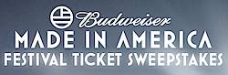 Budweiser Made In America Flyaway Sweepstakes