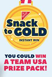 Nabisco Snack to Gold Instant Win Game