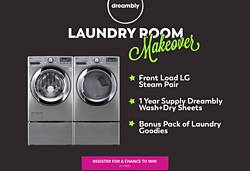Dreambly Laundry Room Makeover Sweepstakes