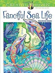 Handmade by Deb: Fanciful Sea Life Coloring Book Giveaway