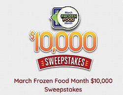 March Frozen Food Month $10