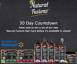 Palmer's Natural Fusions Countdown Sweepstakes