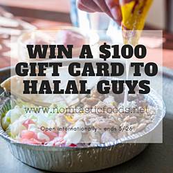Nomtasticfoods: $100 Halal Guys Gift Card Giveaway