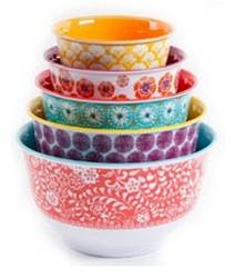 Leite’s Culinaria the Pioneer Woman Traveling Vines Nesting Bowl Set Giveaway