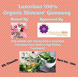Agalneeds: 100% Organic Skincare Giveaway by Hug Your Skin Giveaway