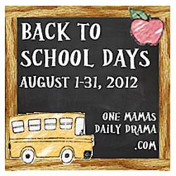 One Mama's Daily Drama: Back To School Days Shopping Giveaway