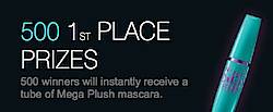Maybelline New York MegaPlush Instant Win Game & Sweepstakes