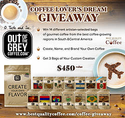 Coffee Lover's Dream Giveaway