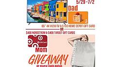 Our Fab Fash Life: 65” TV+$100 Home Depot or $800 Target or $600 Cash Giveaway