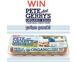 Quirky Mom Next Door: Pete and Gerry's Organic Egg Prize Pack Giveaway