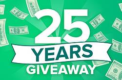 Check Into Cash 25th Anniversary Sweepstakes