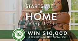 Better Homes and Gardens Real Estate Starts With a Home Sweepstakes