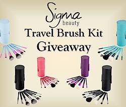 Dream Makeup: Sigma Beauty Travel Brush Kit Giveaway