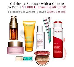 Clarins USA Kickoff to Summer Sweepstakes