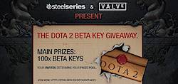 Steel Series & Valve: The Dota 2 Beta Key Giveaway