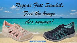 Pausitive Living: Skechers Reggae Sandals Giveaway