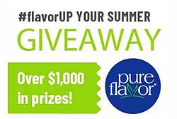 Pure Flavor $1000 Grocery Gift Card Sweepstakes