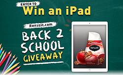 Renuzit 2018 Back to School iPad Giveaway