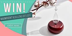 Organic Aromas Magnificent Nebulizing Diffuser Giveaway