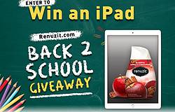 Renuzit Back to School iPad Giveaway