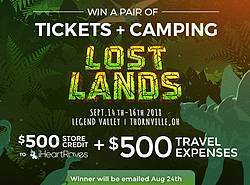 iHeartRaves Lost Lands Giveaway