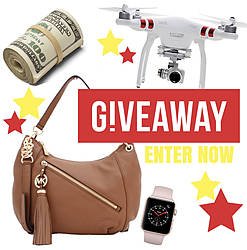 Our Fab Fash Life:  DJI Drone / MK & Apple Watch / $600 PayPal Cash Giveaway