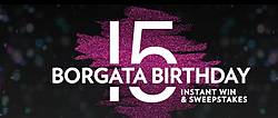 Borgata 15 Sweepstakes & Instant Win Game