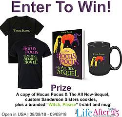 Your Life After 25: Hocus Pocus Sequel Prize Pack Giveaway