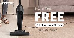Wantr to Win Vacuum Cleaner? Sweepstakes