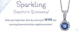 Sylie Jewelers Sparkling Sapphire Giveaway