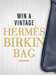 PopSugar's Vintage Hermes Birkin Bag Giveaway