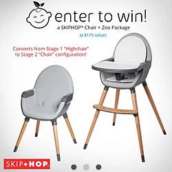 Baby Earth Skip Hop Highchair Giveaway