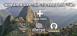Wildland Adventures Peru Trip Giveaway