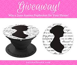 Batchofbooks: Jane Austen Silhouette PopSocket Grip Giveaway