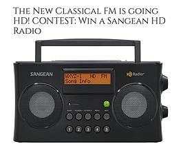The New Classical FM Sangean HD Radio Contest