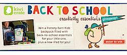 Kiwi Crate: Back To School Creativity Essentials Sweepstakes