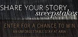 Aria Share Your Story Sweepstakes & Instant Win Game