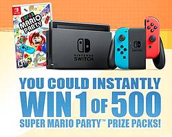 Lunchables Mario Party Instant Win Game