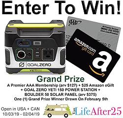 Your Life After 25: Survival Prize Pack for on the Road Giveaway