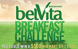 Belvita Breakfast Challenge Sweepstakes
