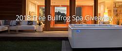 Bullfrog Spas Free Hot Tub Giveaway