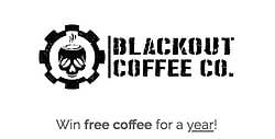 Blackout Coffee for a Year Giveaway