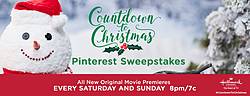 Hallmark Channel’s 2nd Annual Countdown to Christmas Pinterest Sweepstakes