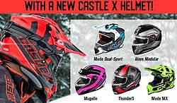 Dennis Kirk Castle X Helmet Giveaway