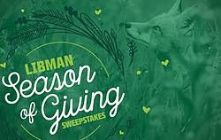 Libman Season of Giving Sweepstakes
