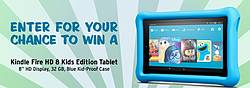 Boys Life Kindle Fire HD 8 Kids Edition Tablet Giveaway