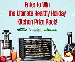 Omega Juicers Healthy Holiday Kitchen Sweepstakes